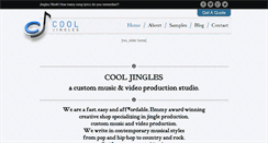 Desktop Screenshot of cooljingles.com
